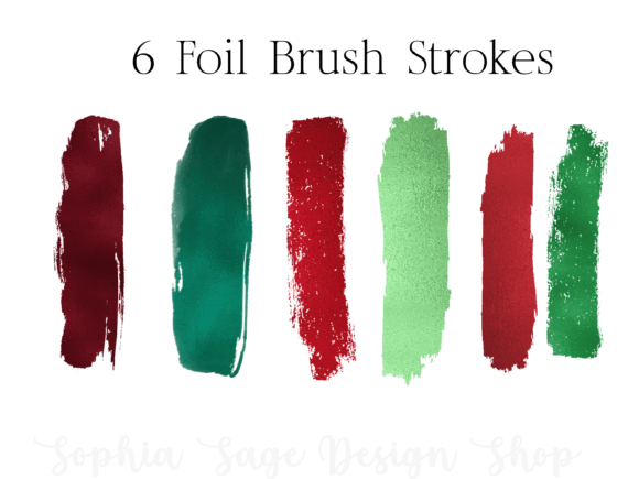 Christmas Brush Strokes: Festive Illustrations