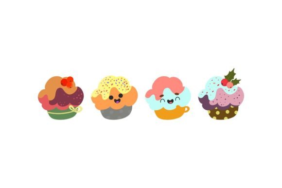 Christmas Cake Vector: Festive Illustrations for Brands