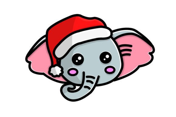 Christmas Elephant Vector Illustrations Review