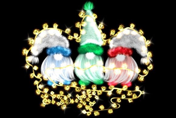 Christmas Gnomes Subscription: Festive Illustrations