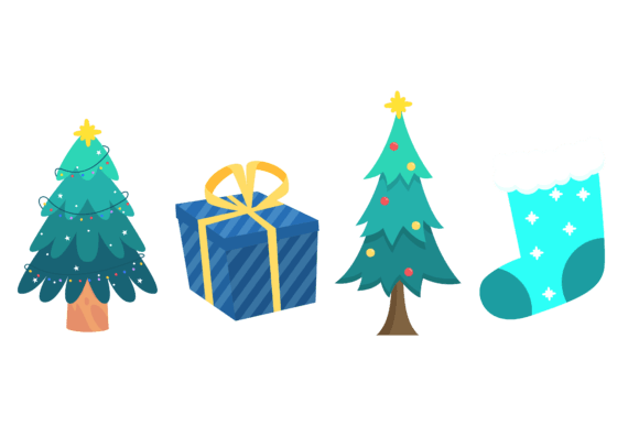 Christmas Set Bundle: Illustrations for Branding