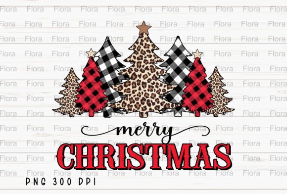 Merry Christmas Tree Leopard Sublimation: Illustrations Review