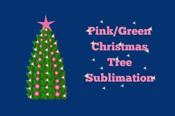 Pink Green Tree Sublimation: Illustrations Review