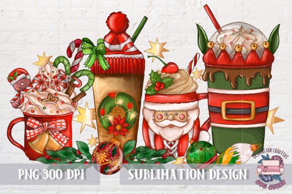 Review: Christmas Chocolate Coffee Illustrations